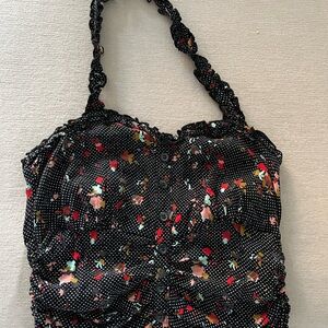 Free People Black Halter Top